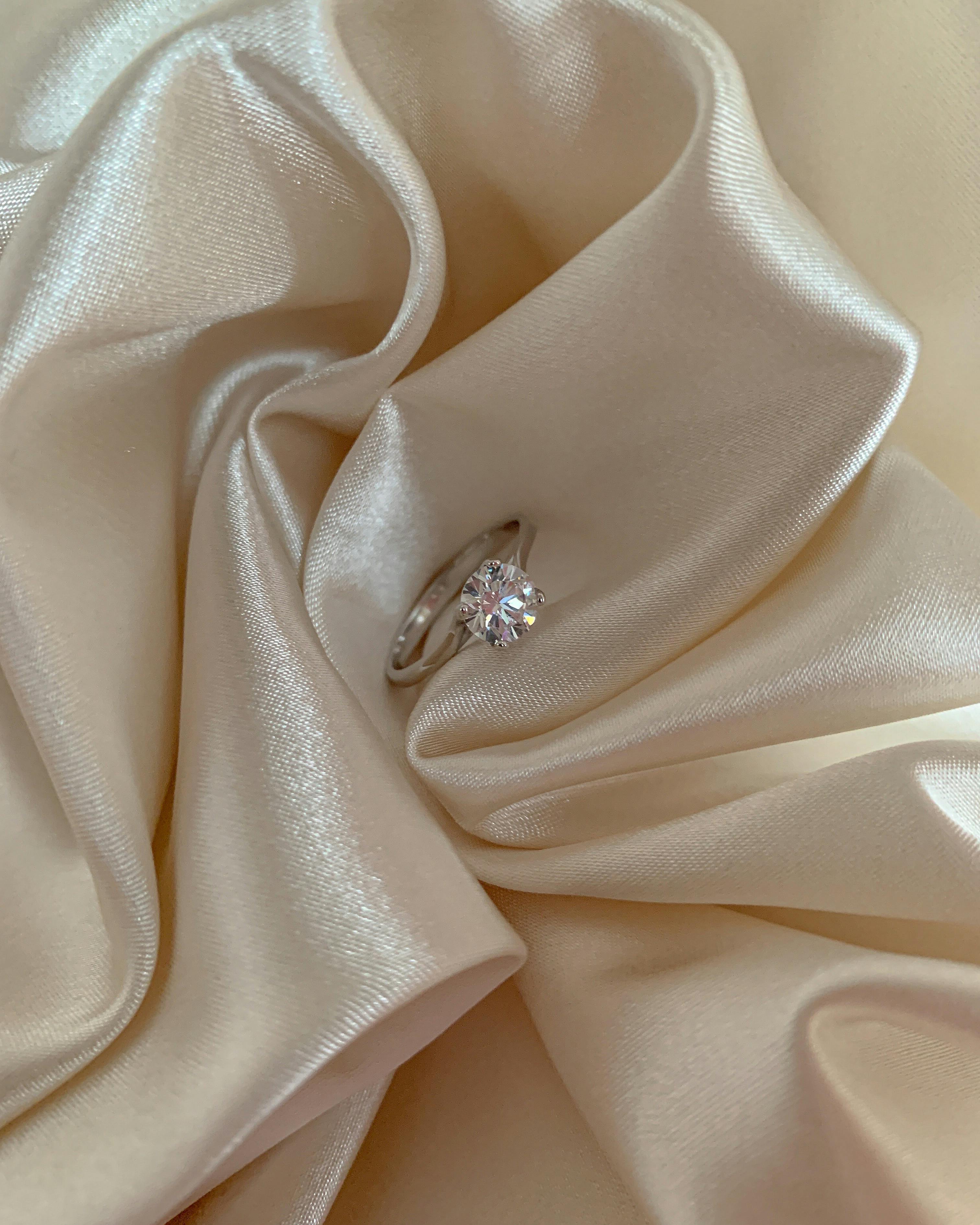 Diamantring Solitär